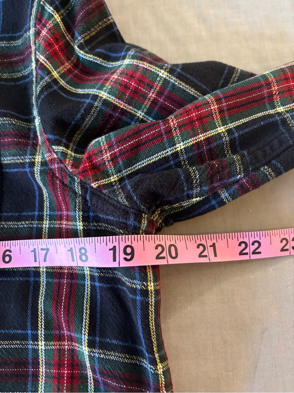 Vintage LL Bean Women’s Scotch Plaid Flannel Shirt Tartan Preppy Heritage SP - Picture 7 of 8